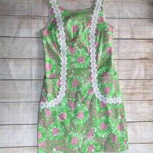 Lilly Pulitzer Sunnyside Lion Casey Dress - 2 XS